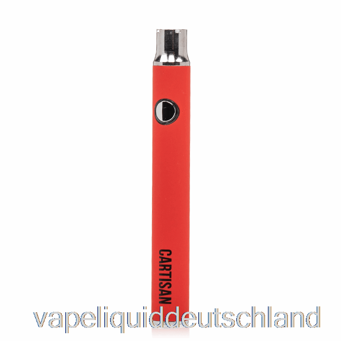 Cartisan Button VV 350 510 Batterie Rote Vape-Flüssigkeit